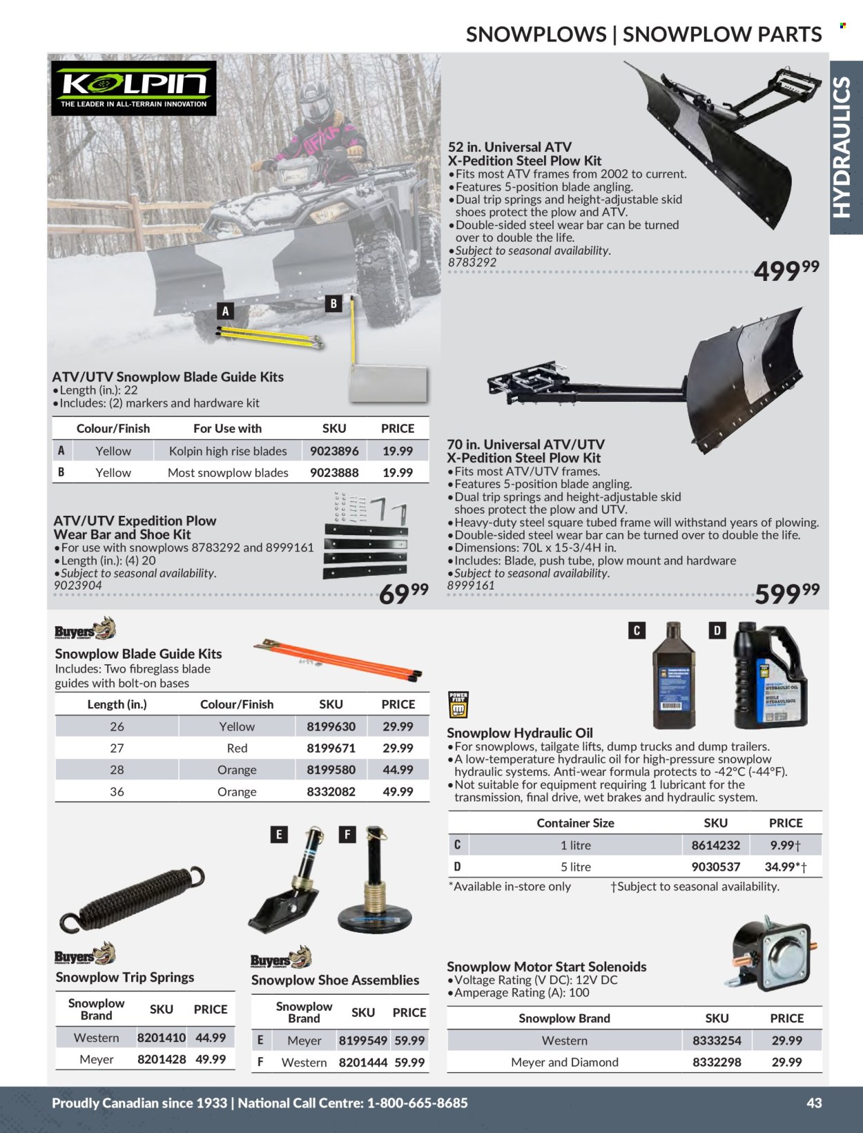 thumbnail - Princess Auto Flyer - Sales products - bolt, lubricant, container, starter. Page 45.