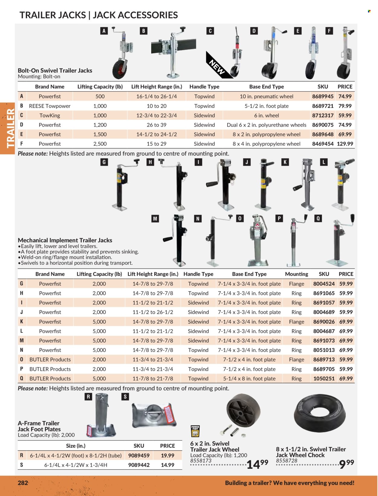 thumbnail - Princess Auto Flyer - Sales products - Reese Towpower, bolt. Page 286.