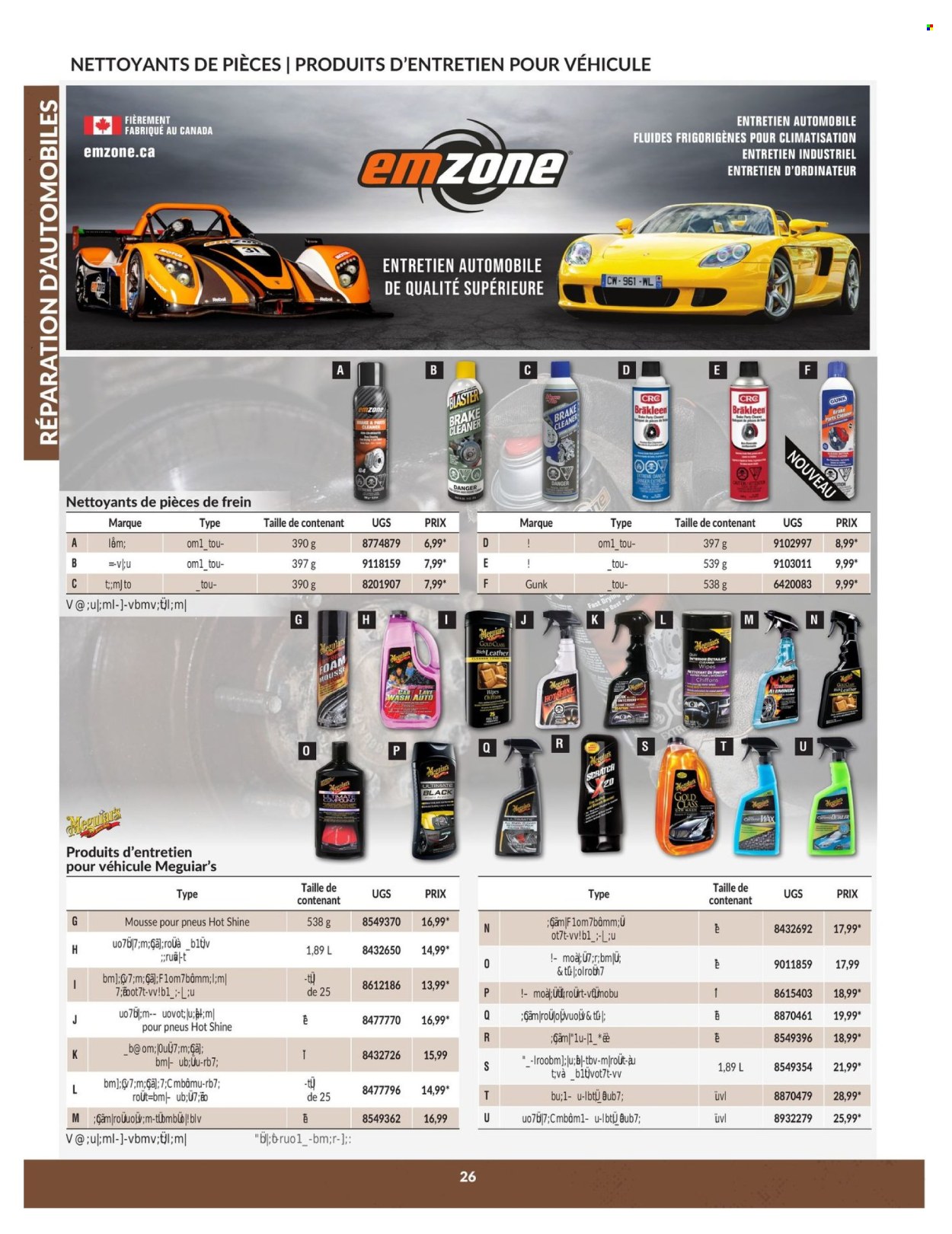 thumbnail - Princess Auto Flyer - April 23, 2024 - April 22, 2025 - Sales products - brake cleaner, cleaner. Page 26.