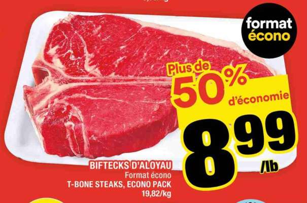 BIFTECKS D'ALOYAU