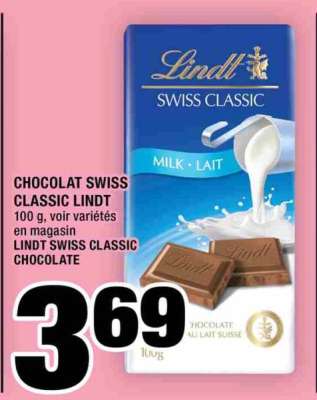 CHOCOLAT SWISS CLASSIC LINDT
