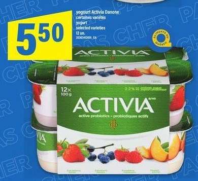 yogurt Activia Danone
