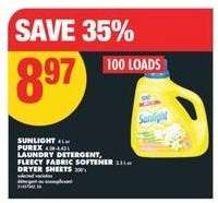 Sunlight Laundry Detergent