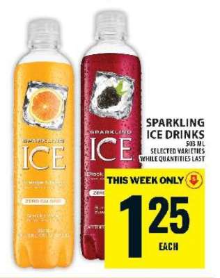 Sparkling Ice Drinks