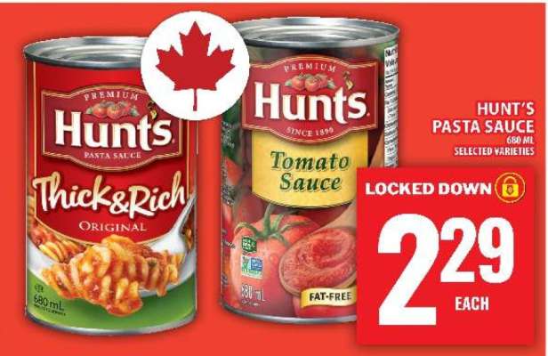Hunt's Pasta Sauce