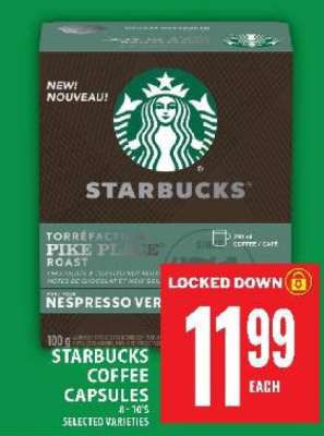 STARBUCKS COFFEE CAPSULES