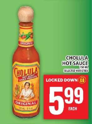 CHOLULA Hot Sauce