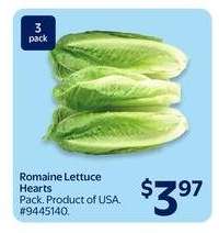 Romaine Lettuce Hearts