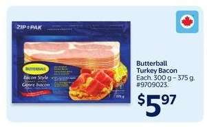Butterball Turkey Bacon