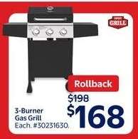 3-Burner Gas Grill
