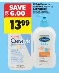 CeraVe or Cetaphil Baby Needs