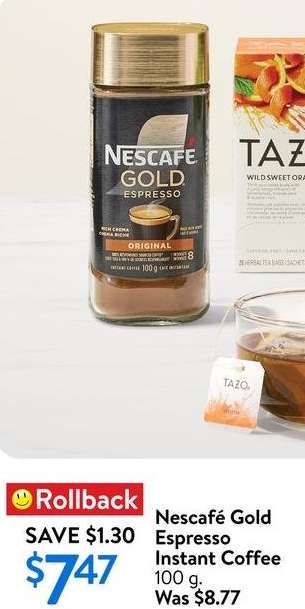 NESCAFE GOLD Espresso Instant Coffee