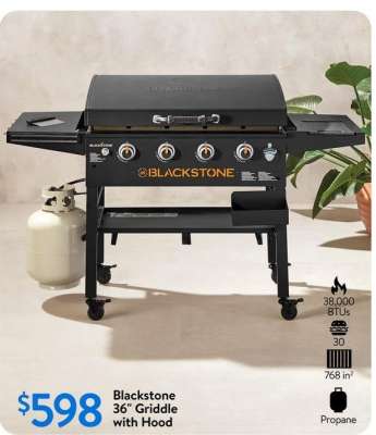 Blackstone 36” Griddle with Hood
