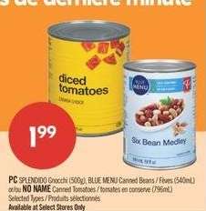 NO NAME Canned Tomatoes