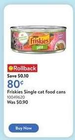 Friskies Single cat food cans