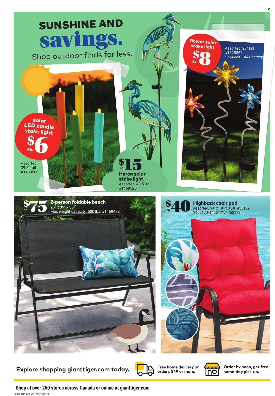 Giant Tiger flyer - May 07, 2025 - May 13, 2025. Page 1