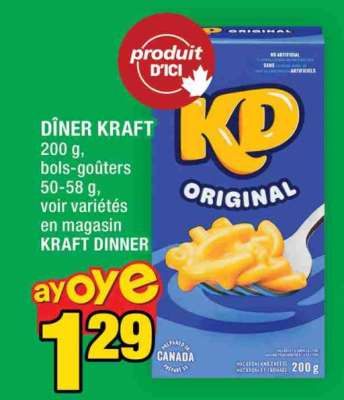 DÎNER KRAFT
