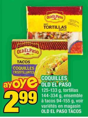 COQUILLES OLD EL PASO
