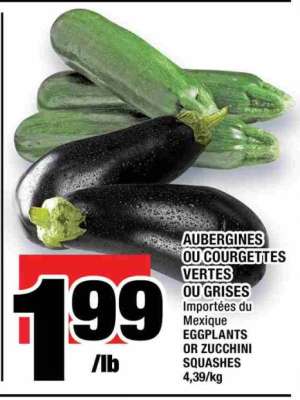 Aubergines ou Courgettes