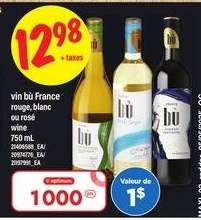 vin bù France