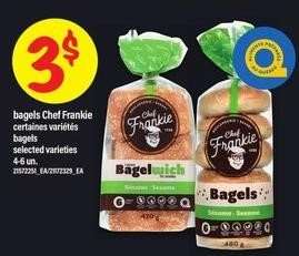 BAGELS CHEF FRANKIE