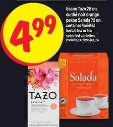 Tazo/Salada Tea