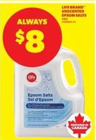 Life Brand Unscented Epsom Salts
