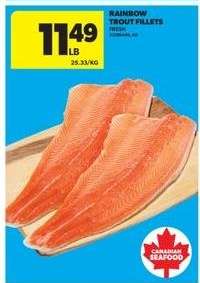 RAINBOW TROUT FILLETS