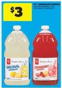 PC Lemonade Drinks