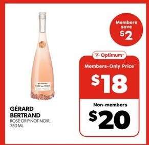 Gérard Bertrand Rosé or Pinot Noir