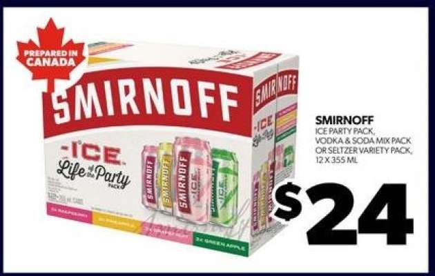 Smirnoff Ice Party Pack
