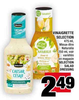 VINAIGRETTE SELECTION