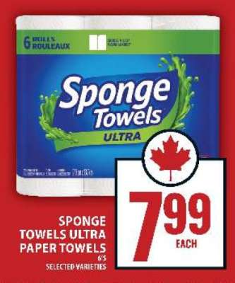 Sponge Towels Ultra Paper Towels