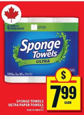 Sponge Towels Ultra Paper Towels