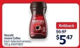 NESCAFÉ INSTANT COFFEE