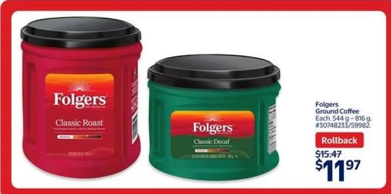 Folgers Ground Coffee