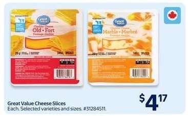 Great Value Cheese Slices