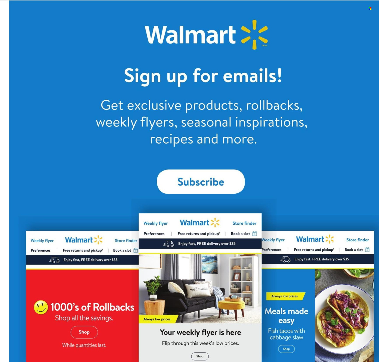 Walmart flyer - May 08, 2025 - June 04, 2025. Page 1