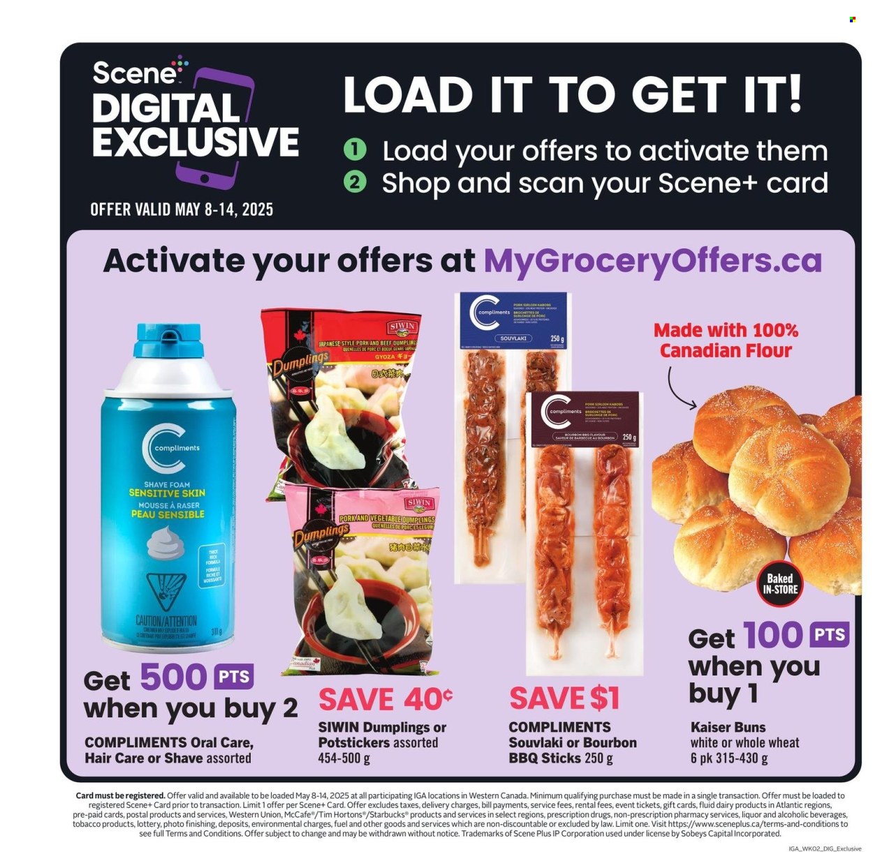 IGA flyer - May 08, 2025 - May 14, 2025. Page 1