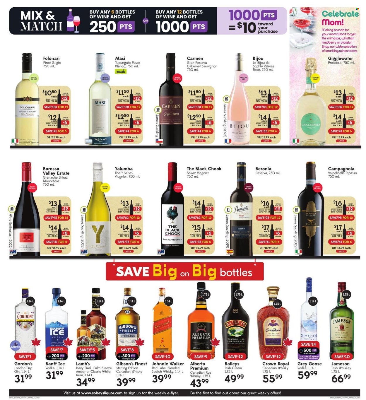 Sobeys Liquor flyer - May 08, 2025 - May 14, 2025. Page 1