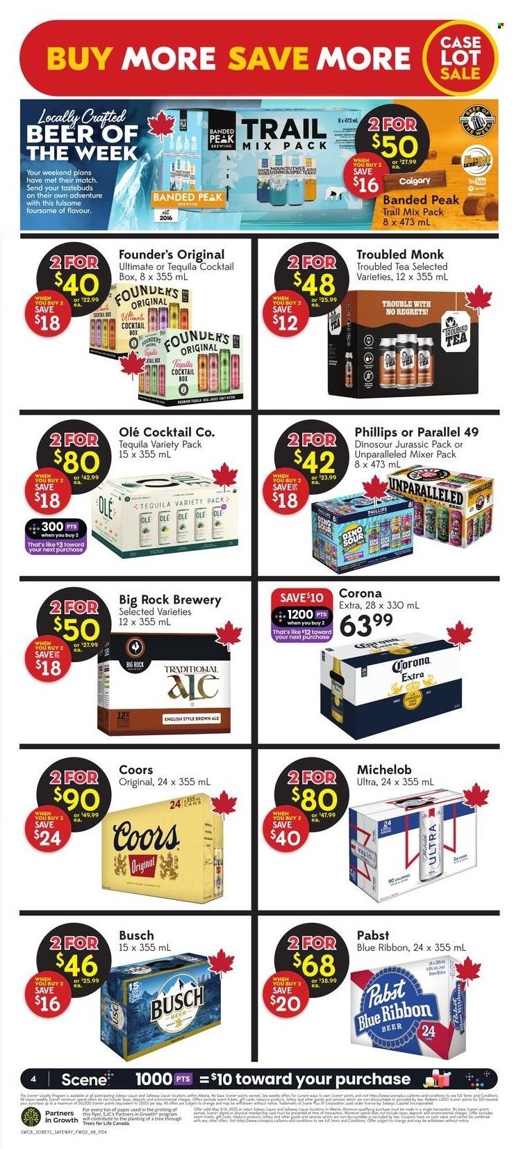 Sobeys Liquor flyer - May 08, 2025 - May 14, 2025. Page 1