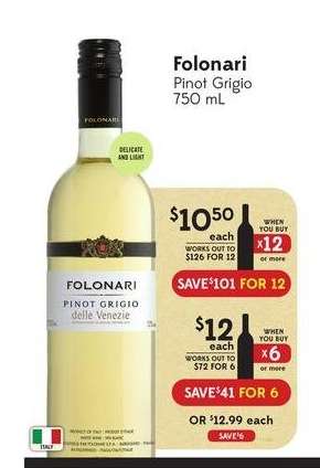 Folonari Pinot Grigio