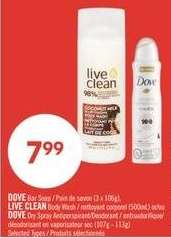 LIVE CLEAN Body Wash