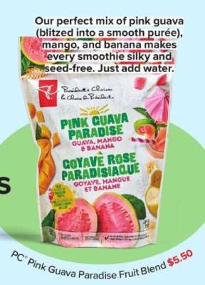PC® Pink Guava Paradise Fruit Blend