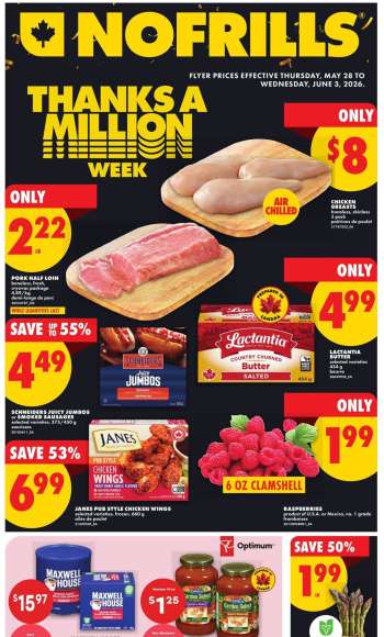No Frills Flyer - May 28, 2026 - June 03, 2026.