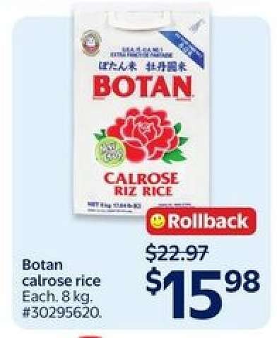 Botan Calrose Rice