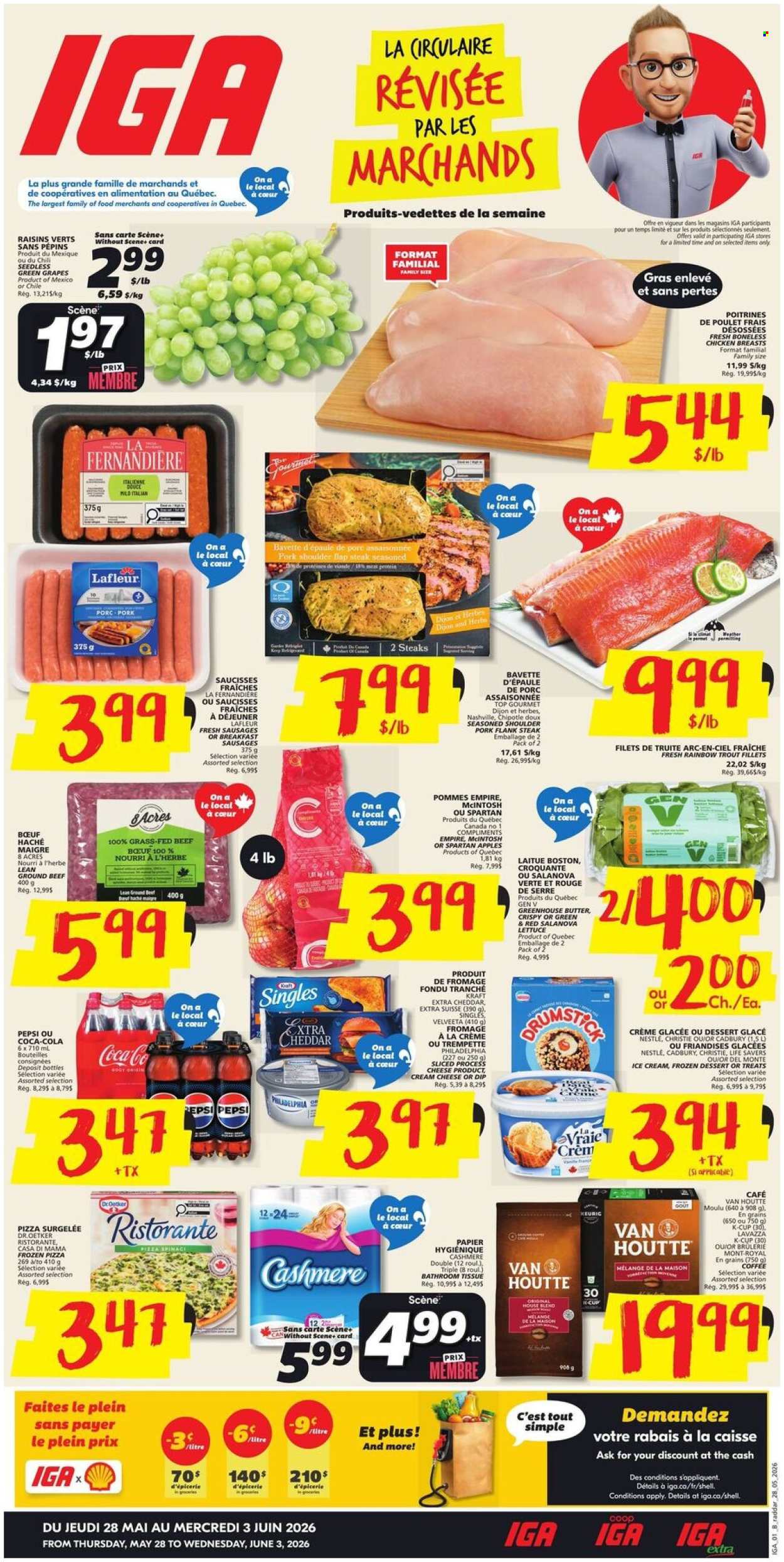 IGA flyer - May 28, 2026 - June 03, 2026. Page 1