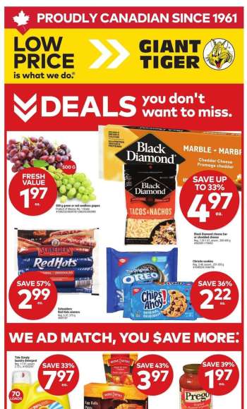 thumbnail - Giant Tiger flyer - Weekly Flyer