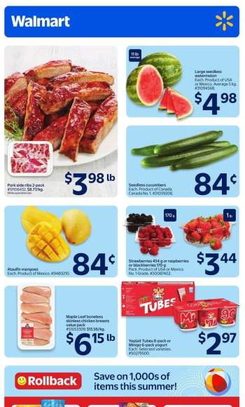 Walmart Flyer - June 04, 2026 - June 10, 2026.