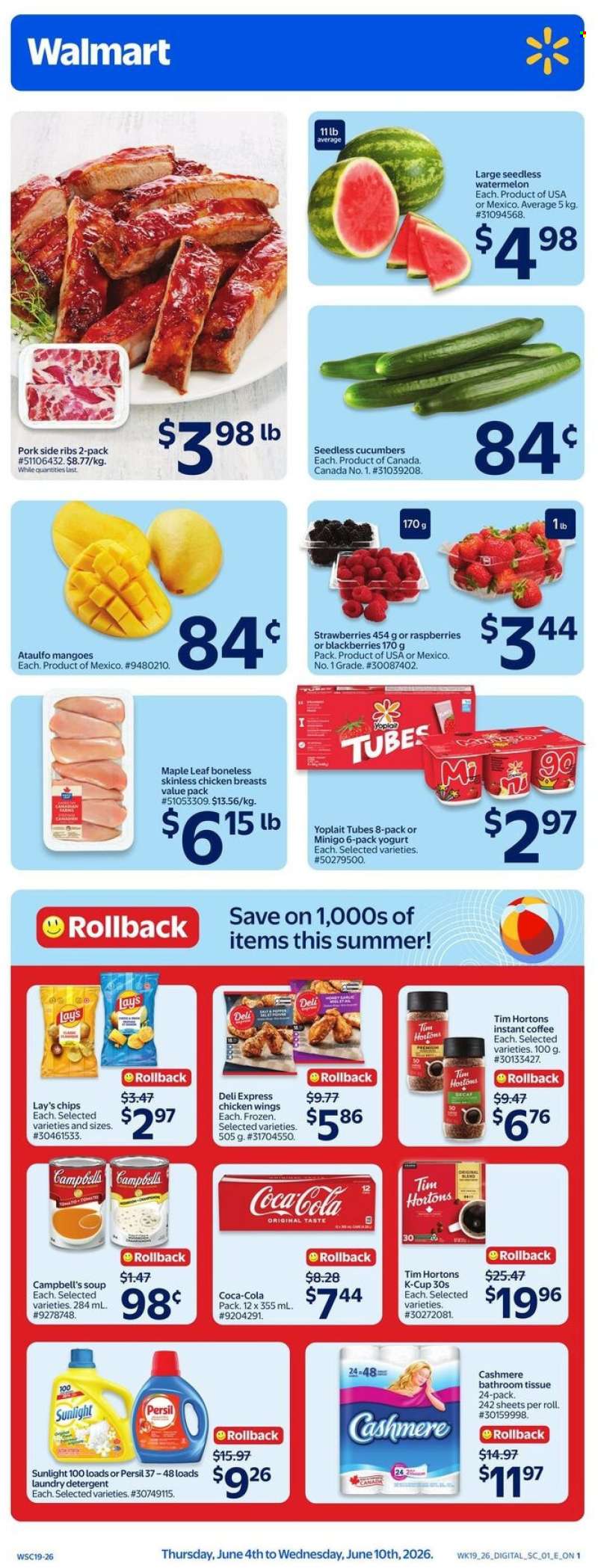 Walmart Flyer - June 04, 2026 - June 10, 2026.